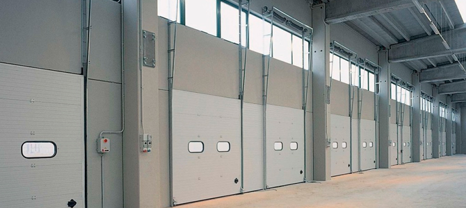 industrial sectional doors by Hind Automatic Systems from Ghaziabad ...