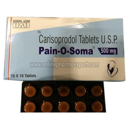 Pain o soma muscle relaxers
