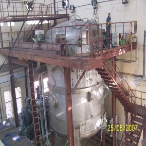 heated reactor furnace