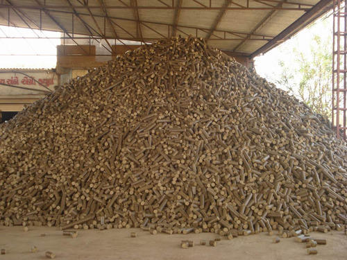 Industrial biomass briquette
