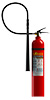 CO2 FIRE EXTINGUISHERS ALUMINIUM BODY