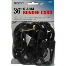 Highland 36 inch 6-Arm Bungee Hooks Cord