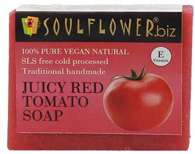 Soulflower Juicy Red Tomato Soap