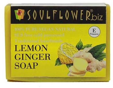 Soulflower Lemon Ginger Soap