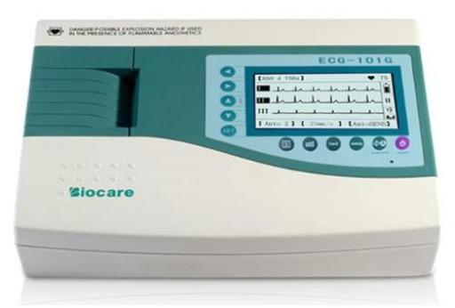 Biocare Digital Single Channel ECG 101G with interpretaion