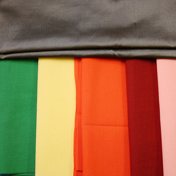 Colorful Fabrics Dyed