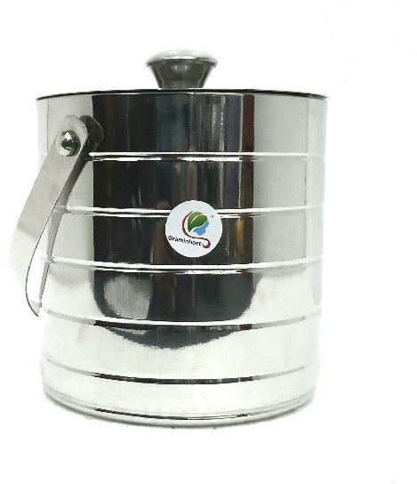 Graminheet Steel Ice Bucket 1500ml (Fancy 1)