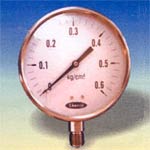 BOURDEN TYPE PRESSURE GAUGE