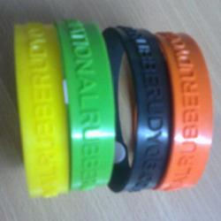 Embossed Wrist Bands