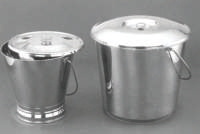 Stainless Steel Bucket With Lid