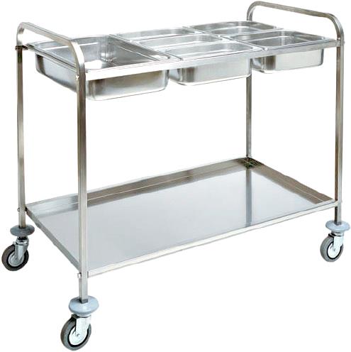 Commercial GN Pan Trolley