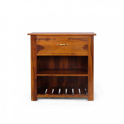 Sheesham Wood Etta Cabinet, Length : 30 Inches