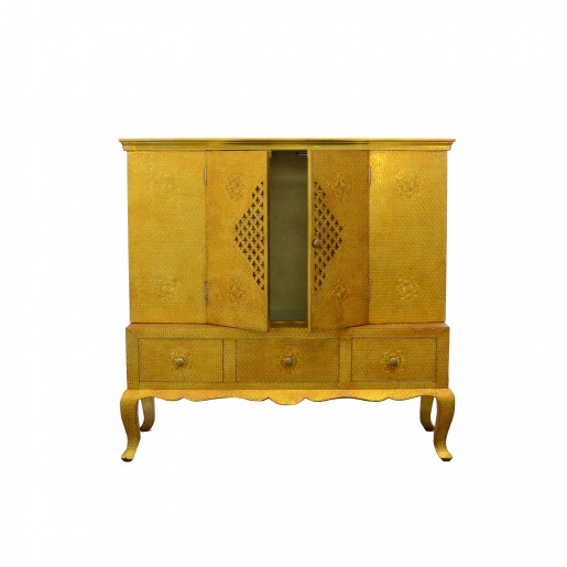 Gold Multipurpose Cabinet