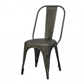 Industrial Dining Chair: Grey