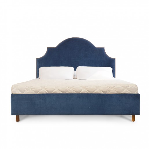 Myra Velvet Upholstered Bed