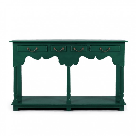 Green Vintage Console