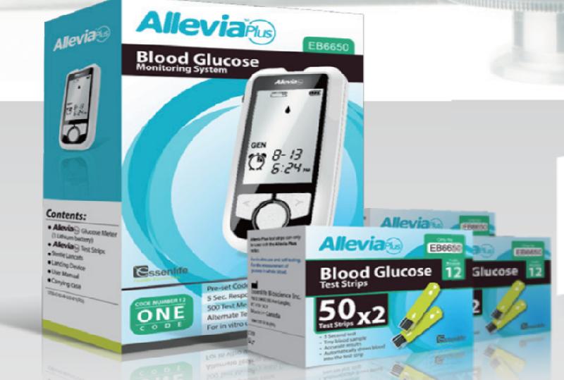 allevia glucometer