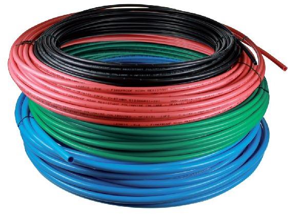 Fireproof tubing, Color : Clear, Black, Blue