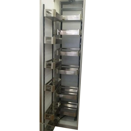 Stainless Steel Pull Out Pantry