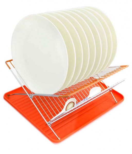 Orange Plate Stand