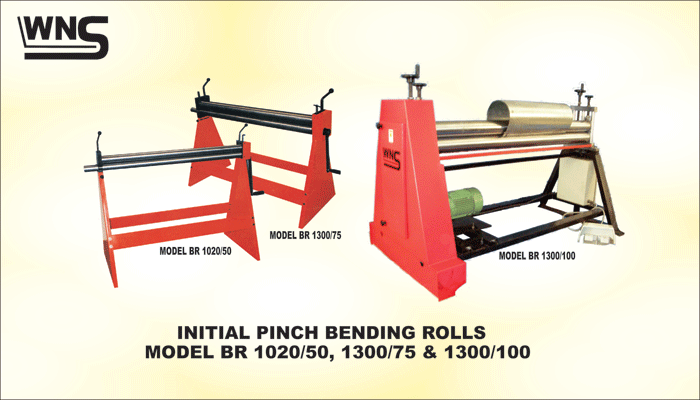Initial Pinch Bending Rolls