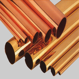 Brass pipes tubes