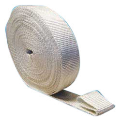 Asbestos Webbing Tape, for hot cold, Color : White