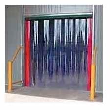 Blue PVC Strip Curtain, for Doors, Home, Hospital, Hotel, Window, Width : 200 Mm