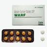 Warfarin tablets