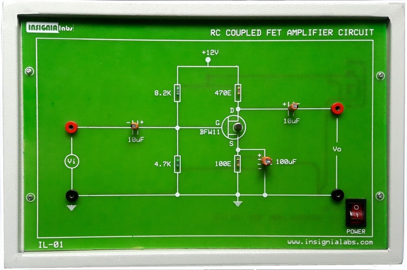 RC COUPLED FET AMPLIFIER