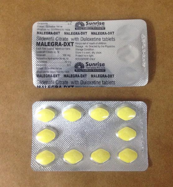 Malegra dxt 100 mg or 30 mg ft