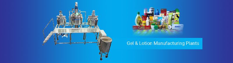 Gel and lotion manufacturing plant