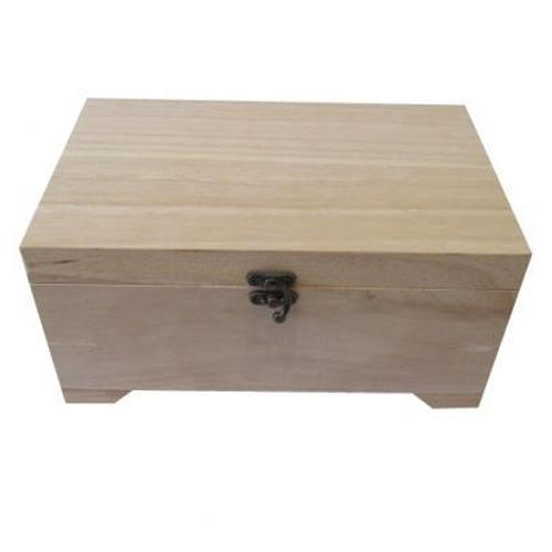 Plain Wooden Jewellery Box