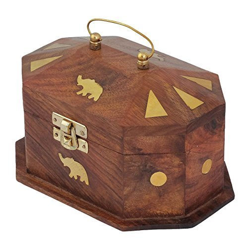 Solid Wooden Jewellery Box