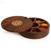 Spices Box Sheesham Wood