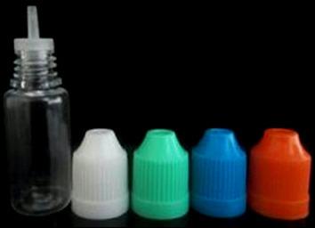 Colored Plastic Dropper Bottles