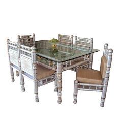 Sankheda Wooden Dining Table Set