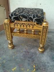 Sankheda Wooden Stool