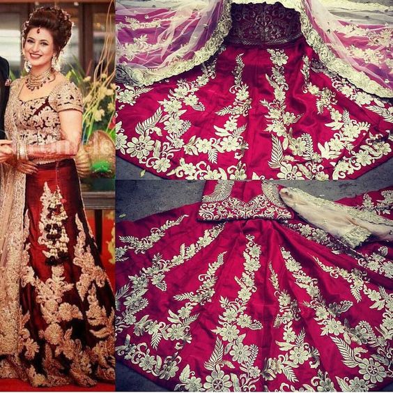 Bridal Lehenga Choli Dress Material