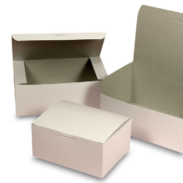Plain pastry boxes, Shape : Square
