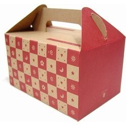 Printed Kraft Paper Snacks Boxes, Color : Brown