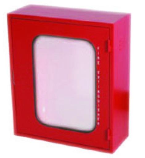 Single Door Hose Box, Color : Red inside outside