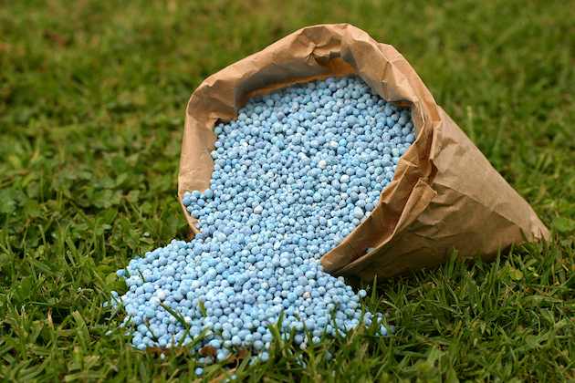 Gypsum fertilizer
