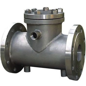 STEAM JACKETED SWING CHECK VALVES