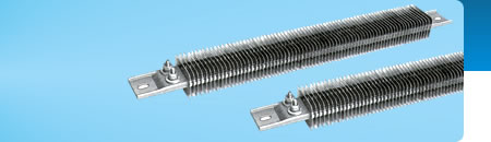 Finned Strip Heaters, for Forced air ducts, blower units, ovens, dryers.