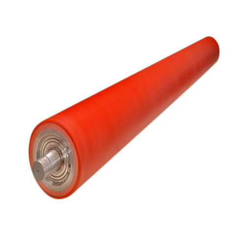 Polyurethane Rubber Rollers, Color : Red
