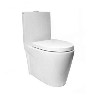 Buri One Piece EWC Toilet, Size : 670x360x750 mm