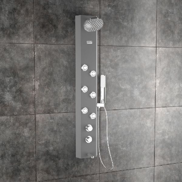 JAAZ Aluminium Clyde Black Shower Panel, Size : 1200*800*50MM
