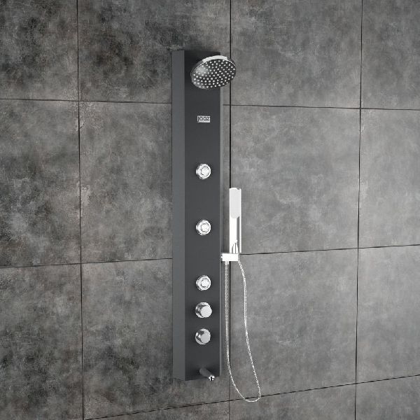 Otis Black Shower Panel
