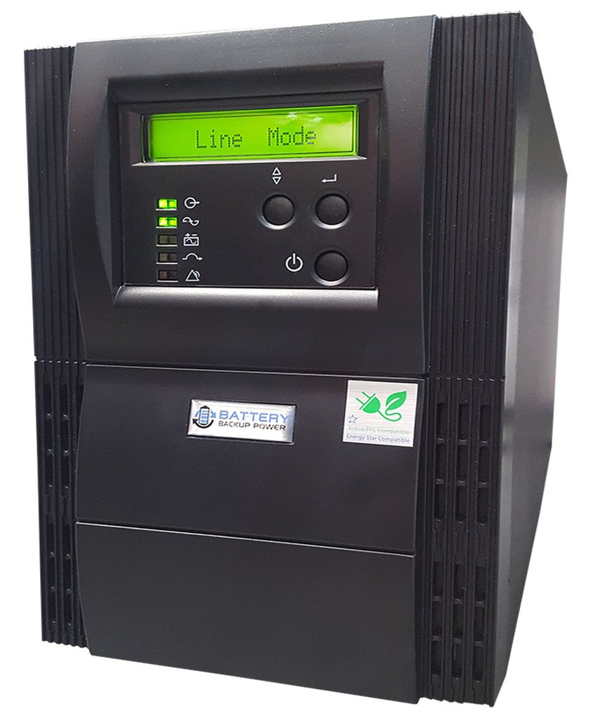 1 kVA / 900 Watt Battery Backup UPS And Power Conditioner For Sensitiv